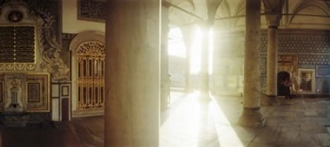Interiors of Topkapi Palace in Istanbul Turkey Canvas Art - Panoramic Images (15 x 7)