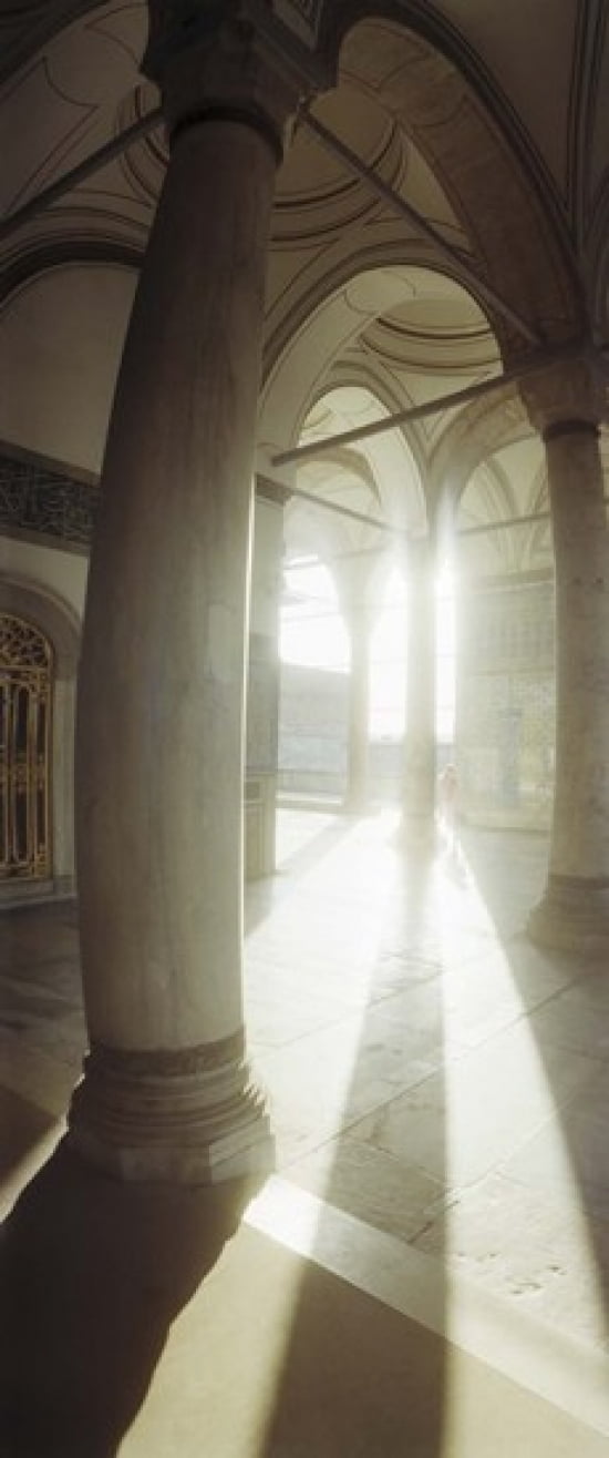 Interiors of Topkapi Palace in Istanbul Turkey Canvas Art - Panoramic Images (30 x 13)