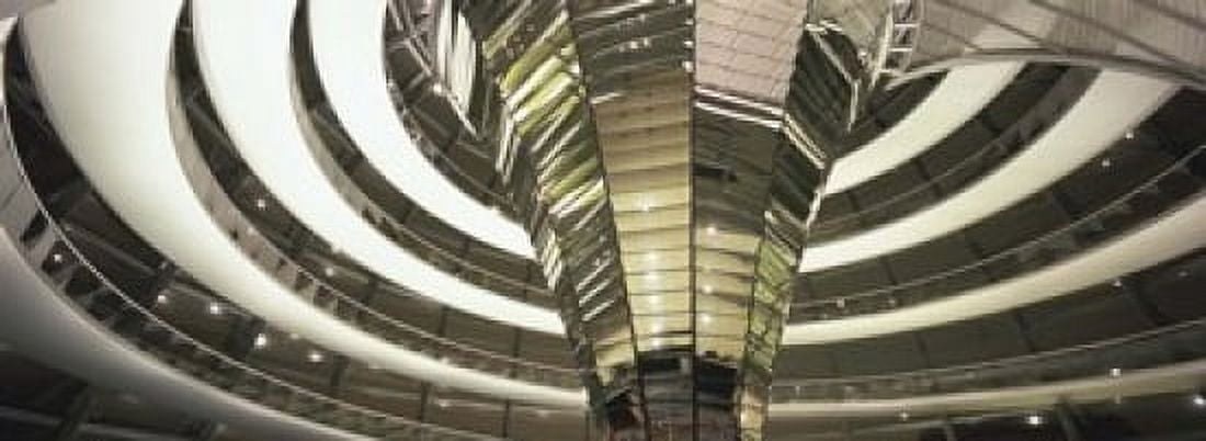 Interiors of a government building The Reichstag Berlin Germany Canvas Art - Panoramic Images (18 x 7)