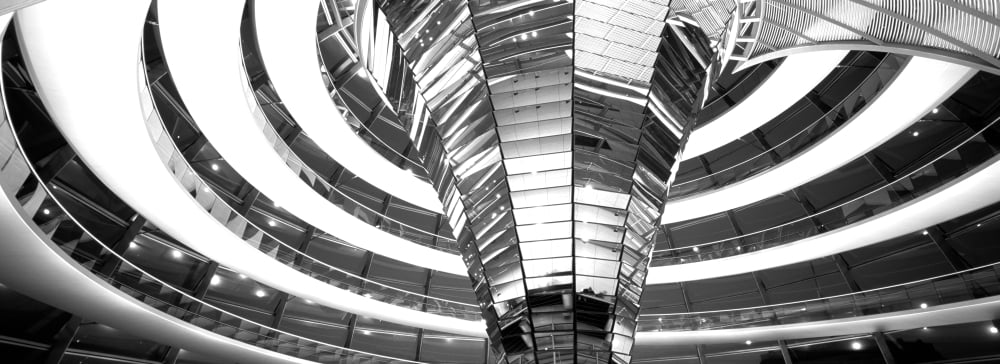 Interiors of a government building The Reichstag Berlin Germany Canvas Art - Panoramic Images (7 x 18)