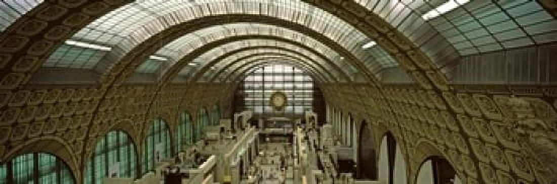 Interiors of a museum Musee dOrsay Paris Ile-de-France France Canvas Art - Panoramic Images (18 x 6)