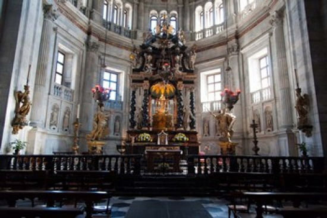 Interiors of the Como Cathedral Como Lombardy Italy Canvas Art - Panoramic Images (36 x 24)