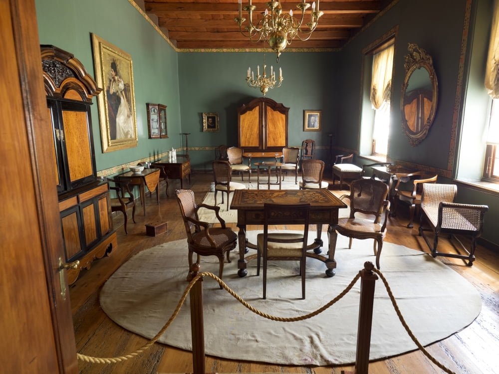 Interiors of original building Boschendal Cape Winelands District Municipality Western Cape Province South Africa Canvas Art - Panoramic Images (12 x 16)