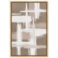 thumbnail image 1 of Interlaced Forms IV Canvas Print Boho Wall Art by Art Remedy, Gold Frame, 20 x 30, 1 of 7