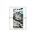 thumbnail image 1 of Interlaken, 1936. Photomontages, design and text by Herbert Matter. Published by the tourist bureau of Interlaken, Switzerland. Framed vintage Travel Poster, 1 of 1