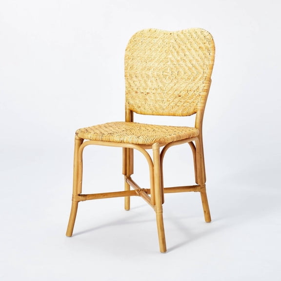 Interlaken Rattan with Woven Seat and Back Dining Chair - Threshold designed with Studio McGee