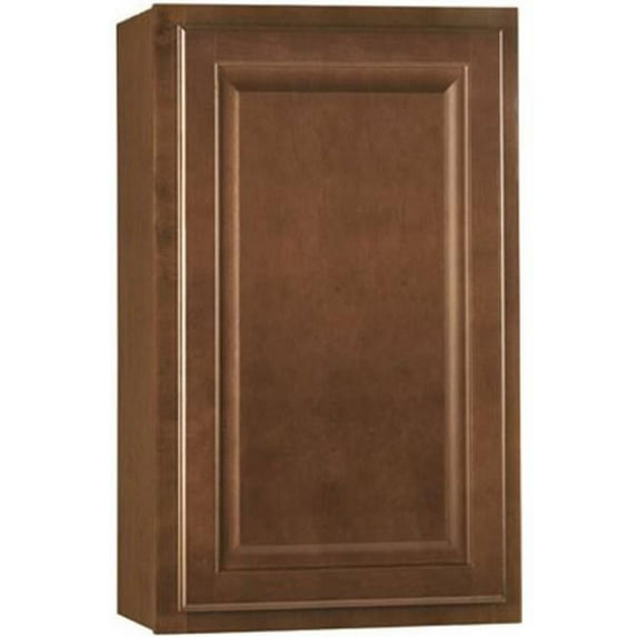 Interline 2478148 18 x 30 in. Hampton Wall Cabinet, Cognac