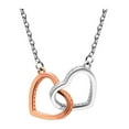 thumbnail image 1 of Interlinking Hearts Pendant Necklace Sterling Silver Women Ginger Lyne Collection, 1 of 4