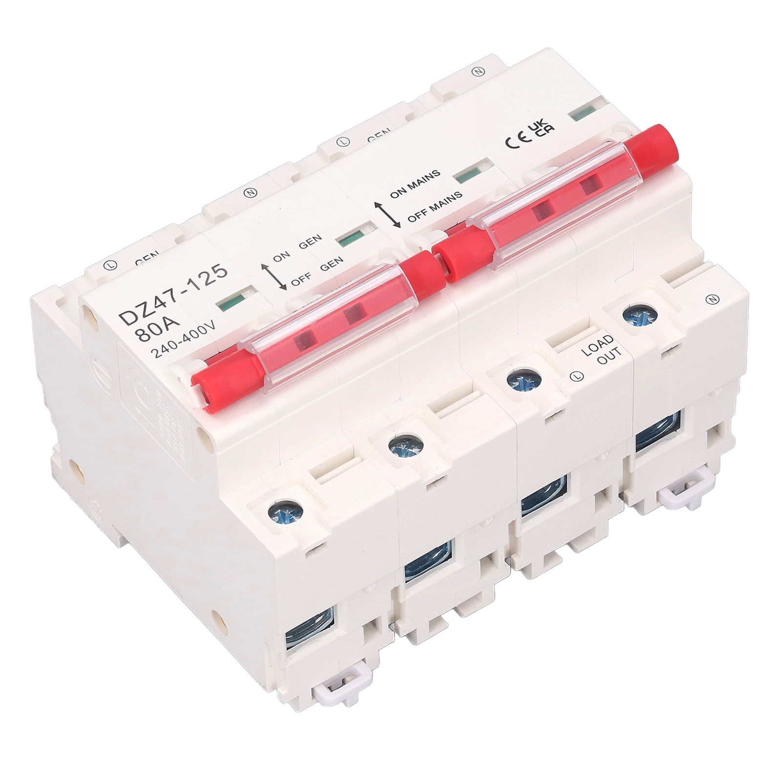 Interlock Circuit Breaker, AC 240400V 10KA Breaking Dual Power Transfer Switch For Electrical
