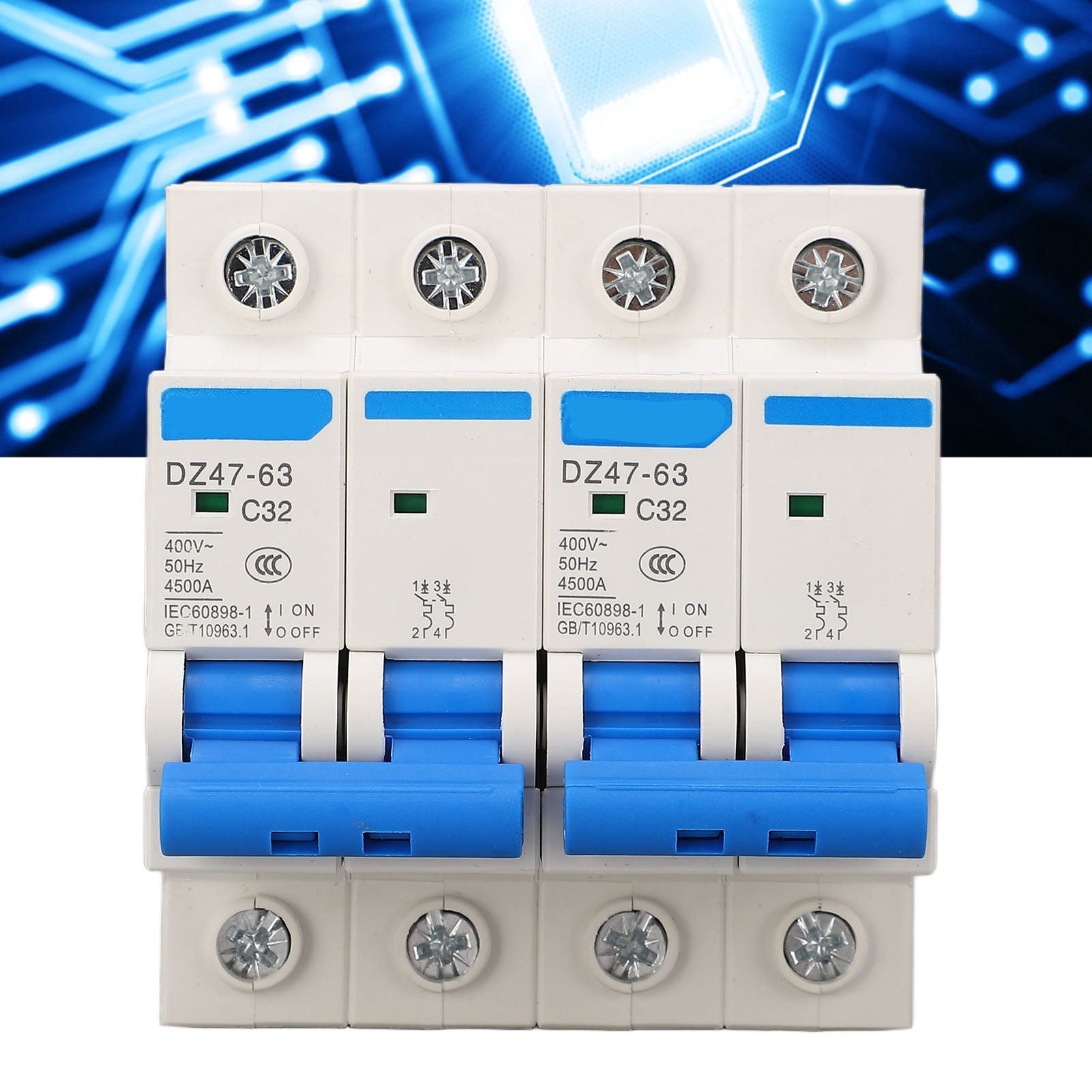Interlock Circuit Breaker Interlock Isolator Switch Din Rail Mounting