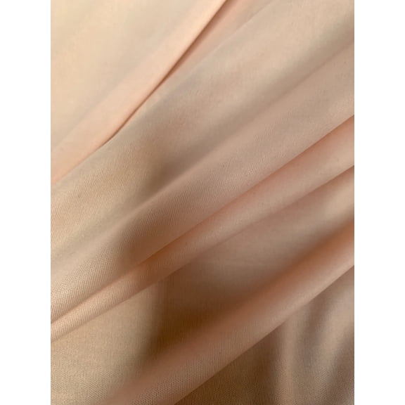 Burlap Fabrics Interlock Fabric Peach - 58 to 60 Inch Wide 100 Polyester Knit Sold by the Yard
