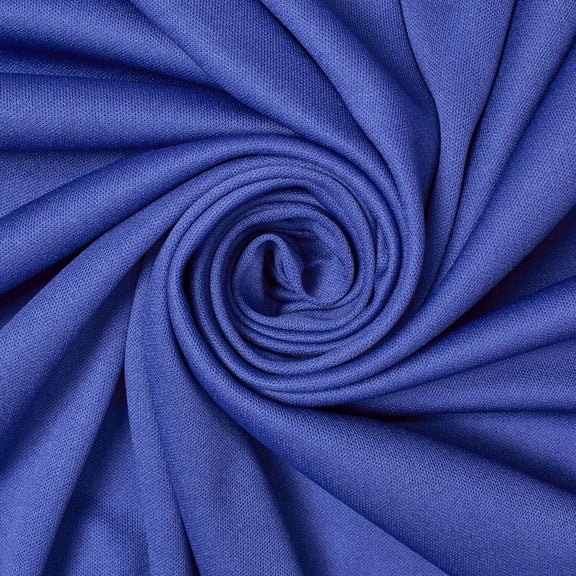 Interlock Knit Lining Fabric 3 oz 70 Denier Lightweight Stretch Polyester By The Yard For Sewing Apparel, Accessories, Decor, & More - White (150 Yards)
