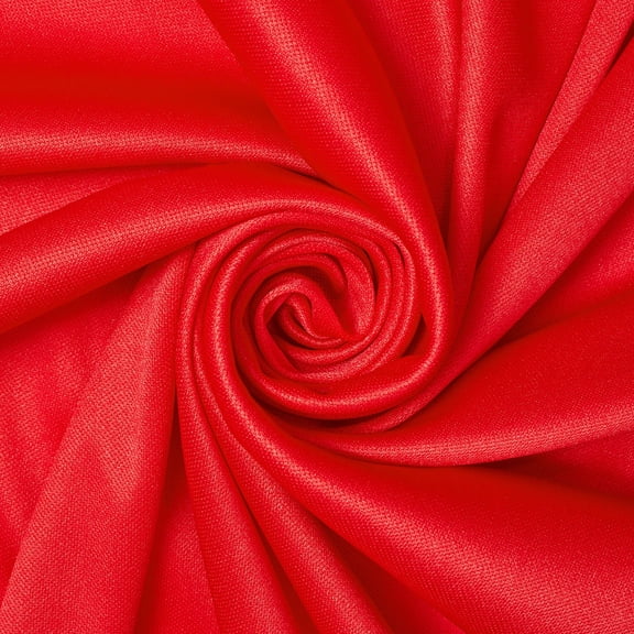 Interlock Knit Lining Fabric 3 oz 70 Denier Lightweight Stretch Polyester By The Yard For Sewing Apparel, Accessories, Decor, & More - Wine (150 Yards)