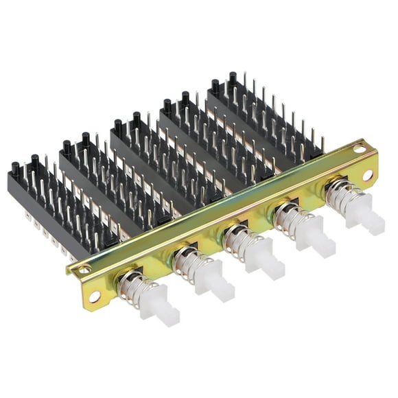 Double Throw Push Button Switch