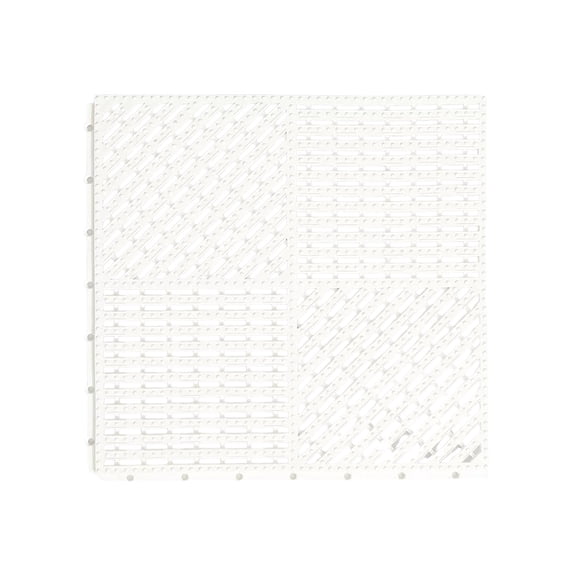 Interlock Slip-Resistant Bathroom and Pool Mat | Waterproof Modular Floor Tiles with Holes for Quick Drainage, Anti-Slip Design, Easy to Clean, Indoor & Outdoor Use