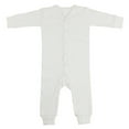 Interlock White Union Suit Long Johns