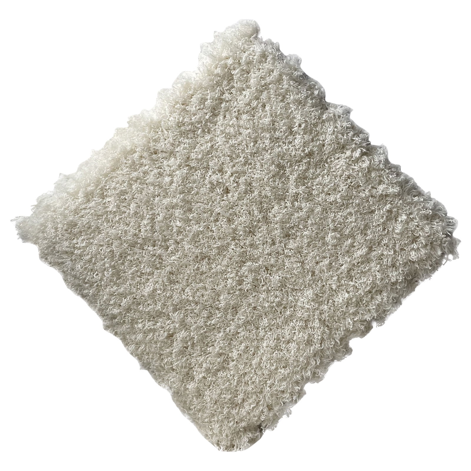 Interlocking Carpet Shaggy Soft Foam Mats Fluffy Area Rugs Protective