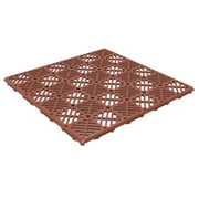 Interlocking Floor Tiles for Patio, Deck, Walkway, Garage, 30 Piece By Pure Garden