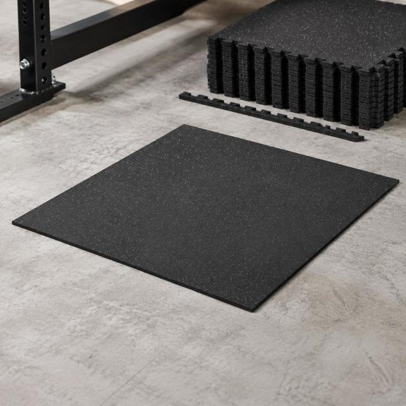 Interlocking Foam Puzzle Mat, 12 Pcs, 24 X 24 X 0.56 Inches, Eva Material, Exercise Floor Padding for Home Gym