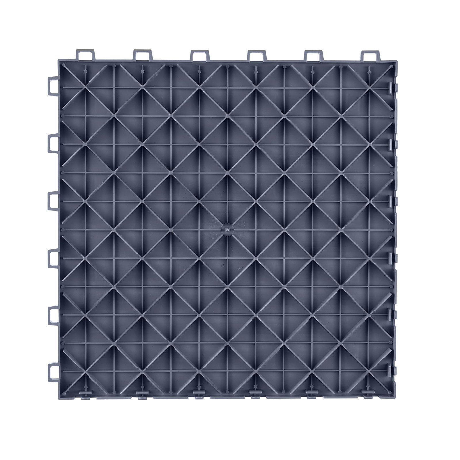 Walmart Basements Interlocking Garage Floor Tiles, 12 x 12 x 0.53 Inch, 25-Pack - Non ...