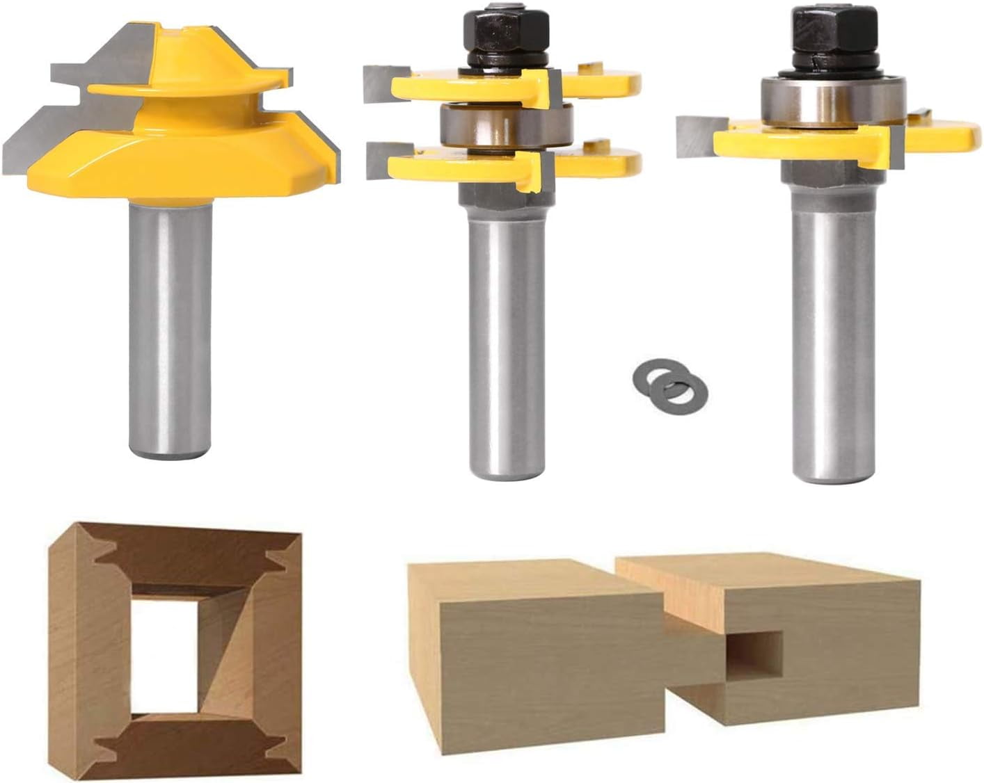 Interlocking Joint Solution, Lock Miter Router Bit For 45 Degree ...