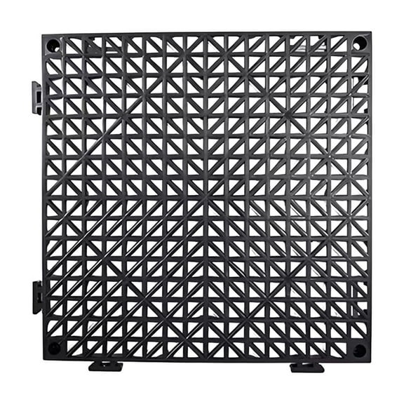 Interlocking Non-Slip Bath Mat, Waterproof Drainage Shower Mat for Bathroom Floor, Modular Pool Mat for Shower, Spa, and Gym, Quick Drying Easy to Clean Tile Floor Mat