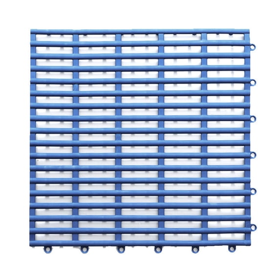 Interlocking Non-Slip Floor Tiles for Bathroom Shower Drainage 30x30cm Set of 1