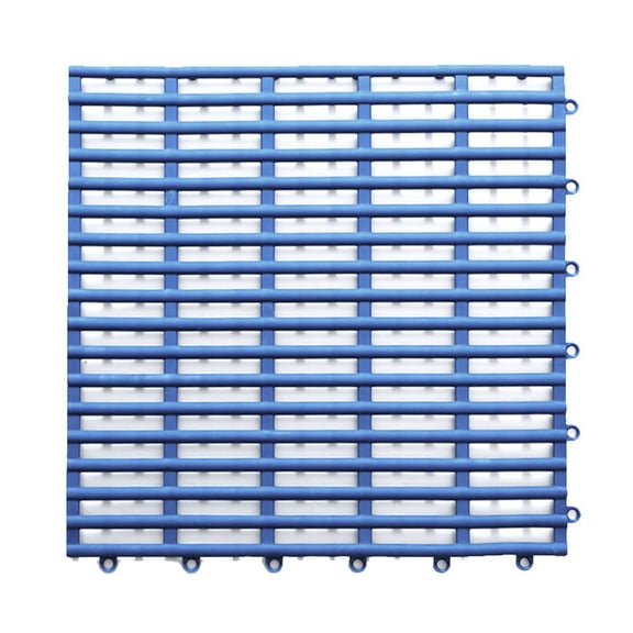 Interlocking Non-Slip Floor Tiles for Bathroom Shower Drainage 30x30cm Set of 1