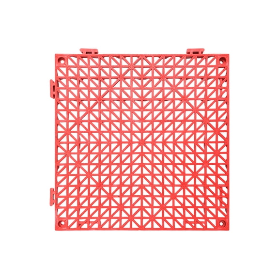 Interlocking PVC Pool Deck Tiles – Modular Waterproof Drainage Floor Mats with Textured Surface for Bathroom, Shower, Patio, Outdoor & Commercial Use