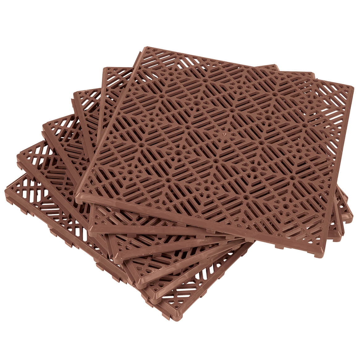 Interlocking Patio Tiles, Set of 6 - Walmart.com