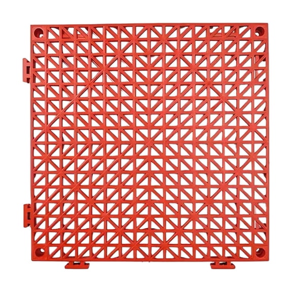 Interlocking Shower Floor Tiles, Modular Drainage Bathroom Mat, Waterproof Non Slip Flooring Squares, Quick Dry Hollow Design For Pool Patio Gym Locker Room Wet Area Safety Flooring