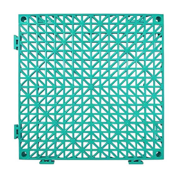 Interlocking Shower Floor Tiles, Modular Drainage Bathroom Mat, Waterproof Non Slip Flooring Squares, Quick Dry Hollow Design For Pool Patio Gym Locker Room Wet Area Safety Flooring