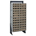 thumbnail image 1 of Quantum Storage Systems QIC-170-64IV 72 Drawers Single Sided Floor Stand Interlocking Storage Cabinet 75" H x 24" W x 12" D, 1 of 1