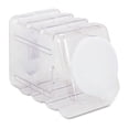 thumbnail image 1 of Interlocking Storage Container With Lid, Clear Plastic | Bundle of 10 Each, 1 of 1