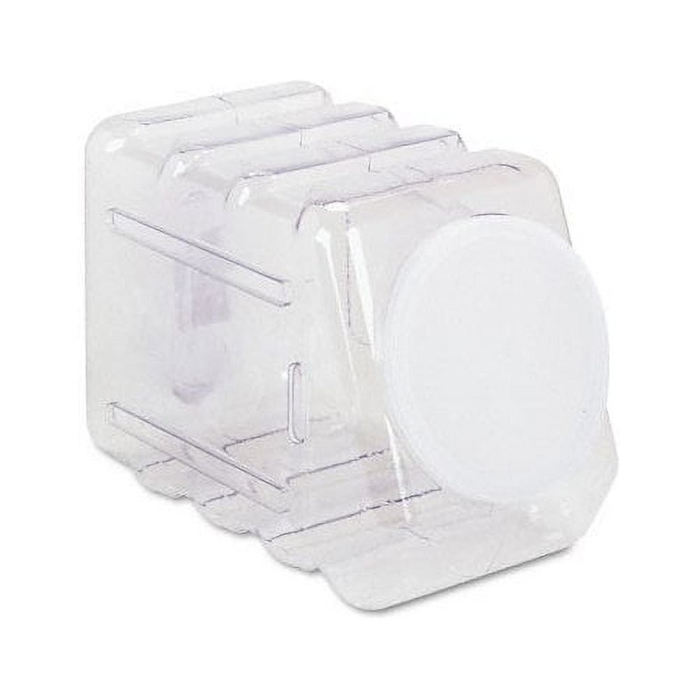 Interlocking Storage Container with Lid, Clear Plastic Interlocking Storage Container with Lid, Clear Plastic