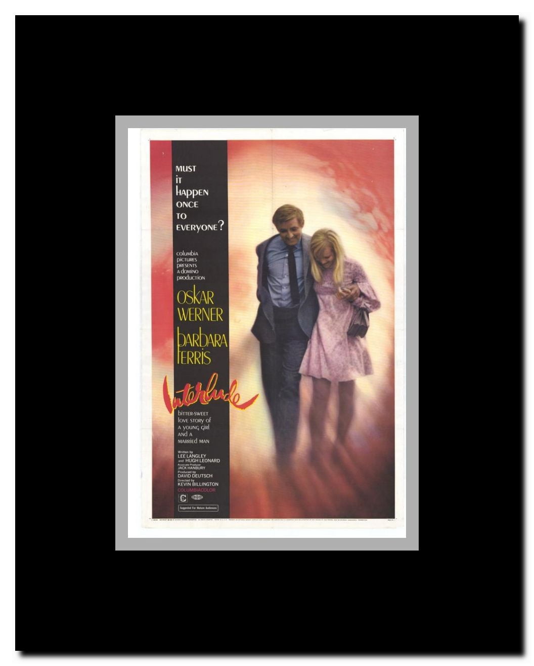 Interlude Framed Movie Poster