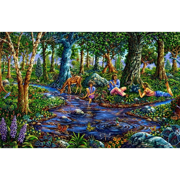 Interlude of Solitude by Michael Fishel Mini Poster- 17" x 11"