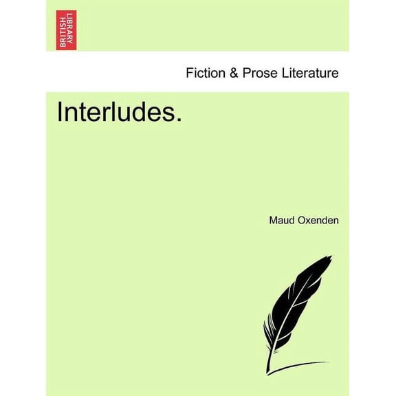 Interludes. (Paperback)