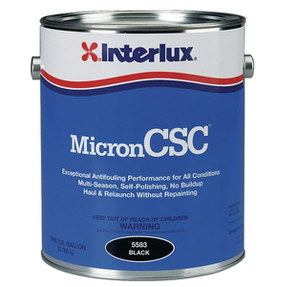 Interlux 5583Q; Micron Csc Black-Quart; Multi-Season Antifouling Paint