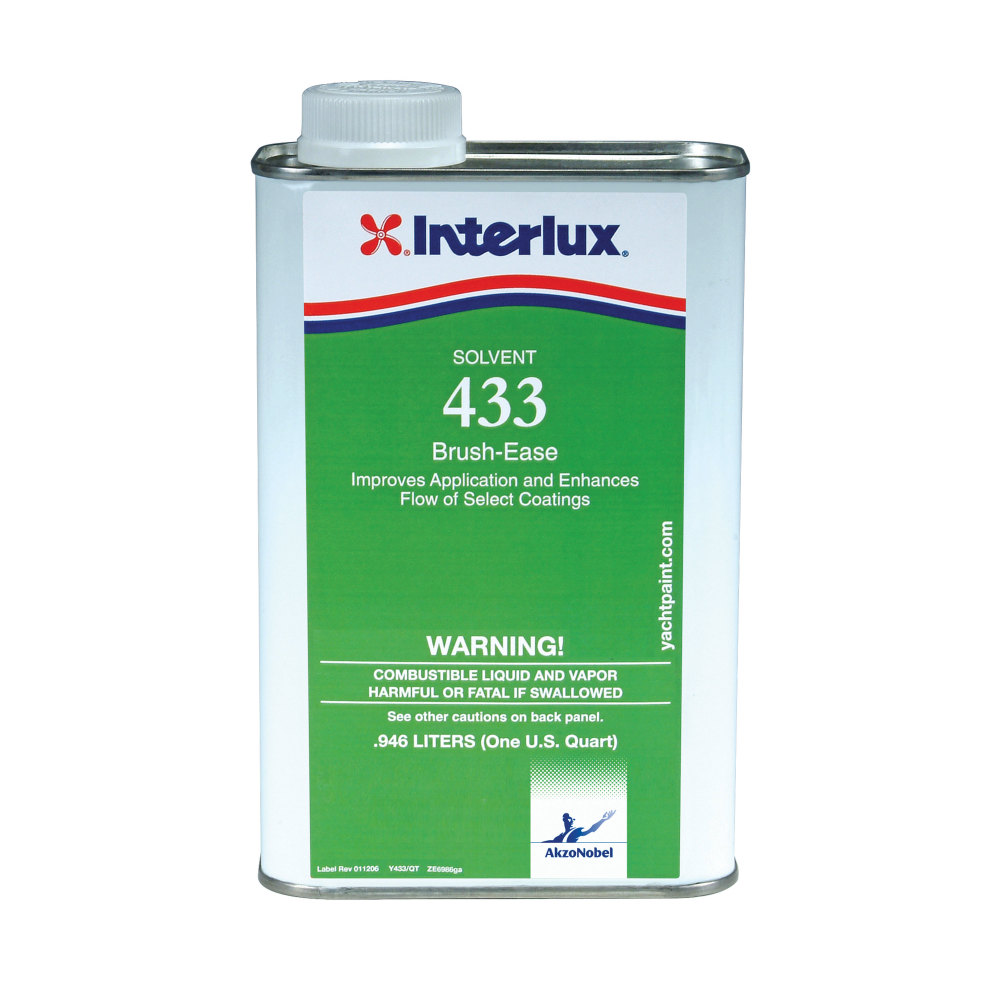 Interlux Y433/QT BrushEase 433 Thinner and Solvent Quart