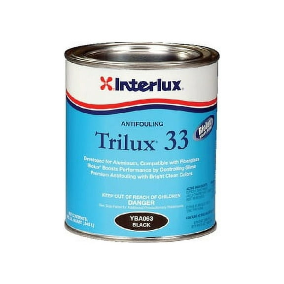 Interlux YBA060/QT Trilux 33 Antifouling Paint - Blue, Quart
