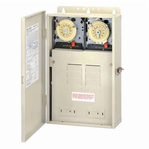 Intermatic 100A Load Center Only with 300 W Transformer, 8-Breaker Spaces | T40000RT3