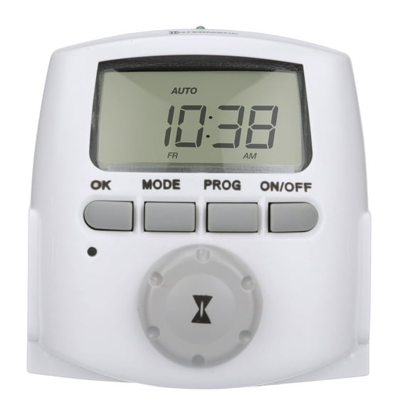 Intermatic DT620 Heavy Duty Indoor Digital Plug-inTimer - Full 7-Day Programming Options - Timer for Lighting, Fans & Small Appliances Y101