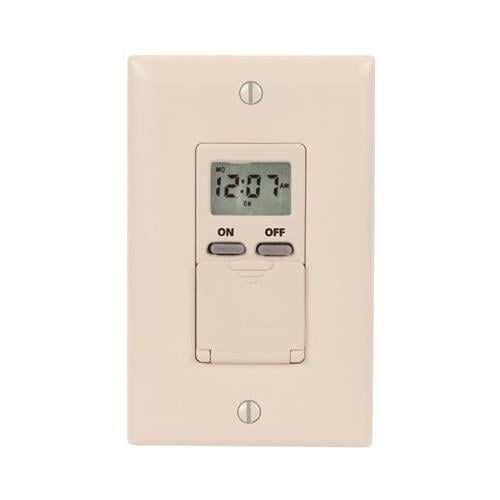 DIGITAL 7 DAY TIMER 15A 120V IVORY EI500C