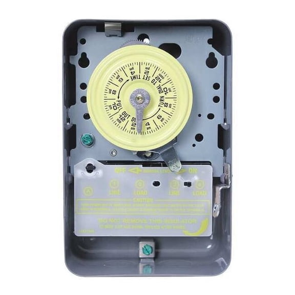 Intermatic Electromechanical Timer,24-Hour,1NO/1NC T105