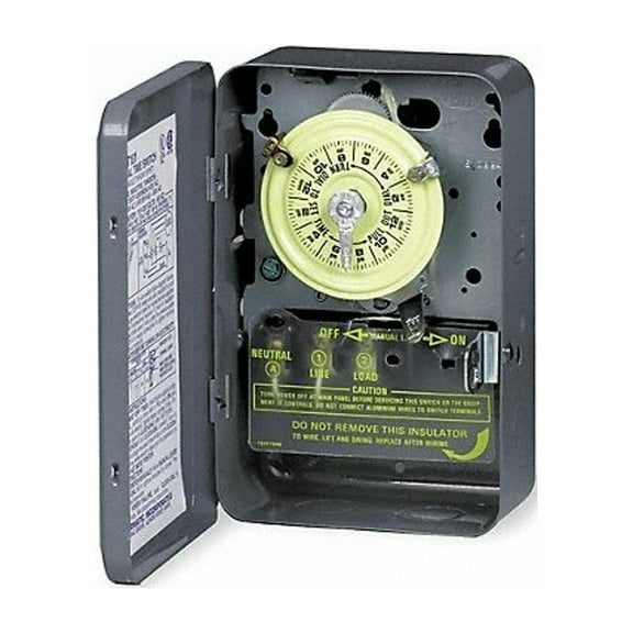 Intermatic Electromechanical Timer,24 Hour,Dpst T103P