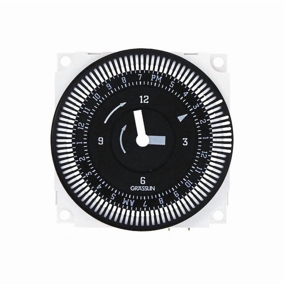 Intermatic Electromechanical Timer,24-Hour,SPDT FM1QTUZ-24U