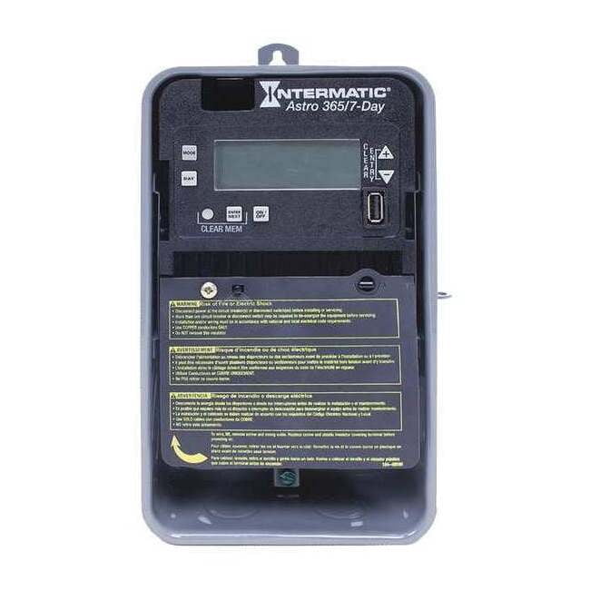Intermatic Electronic Timer,Astro 7/365 Days,20A ET2815CR - Walmart.com
