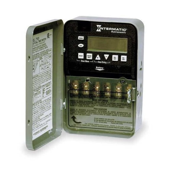INTERMATIC ET8215C Electronic Timer,Astro 7 Days,SPST
