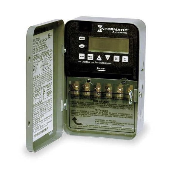 INTERMATIC ET8215C Electronic Timer,Astro 7 Days,SPST